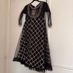 2pc kids formal frock